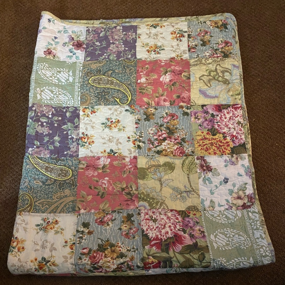 Greenland Home Fashions Blooming Prairie Quilt!! NWT!!